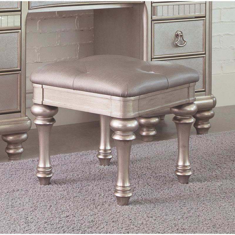 Rosdorf Park Jais 18'' Tall Vanity Stool Wayfair